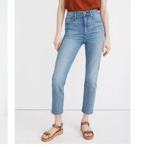 Madewell The Perfect Vintage Crop Jean Clymer Wash